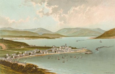 La Clyde vue de Gourock - English School